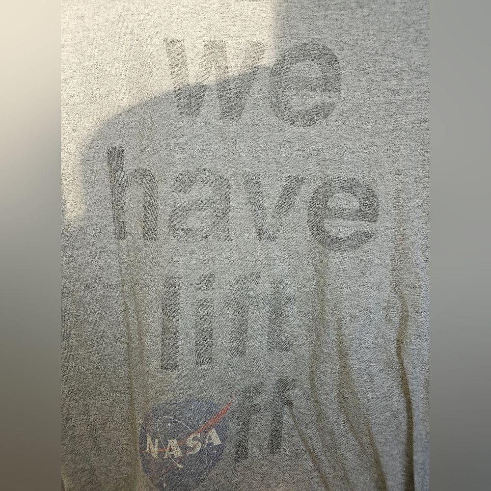 T-shirt men Gray size M NASA 042
